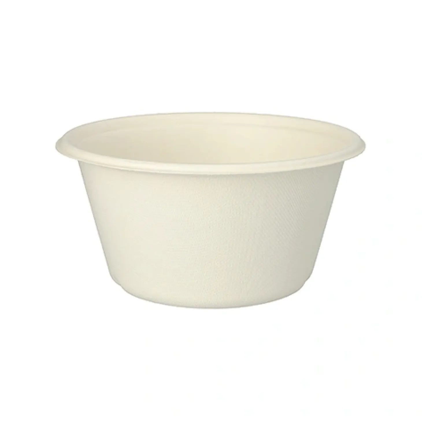 PAPSTAR Schalen, Zuckerrohr "pure" 1000 ml Ø 17 cm, 8,4 cm weiß