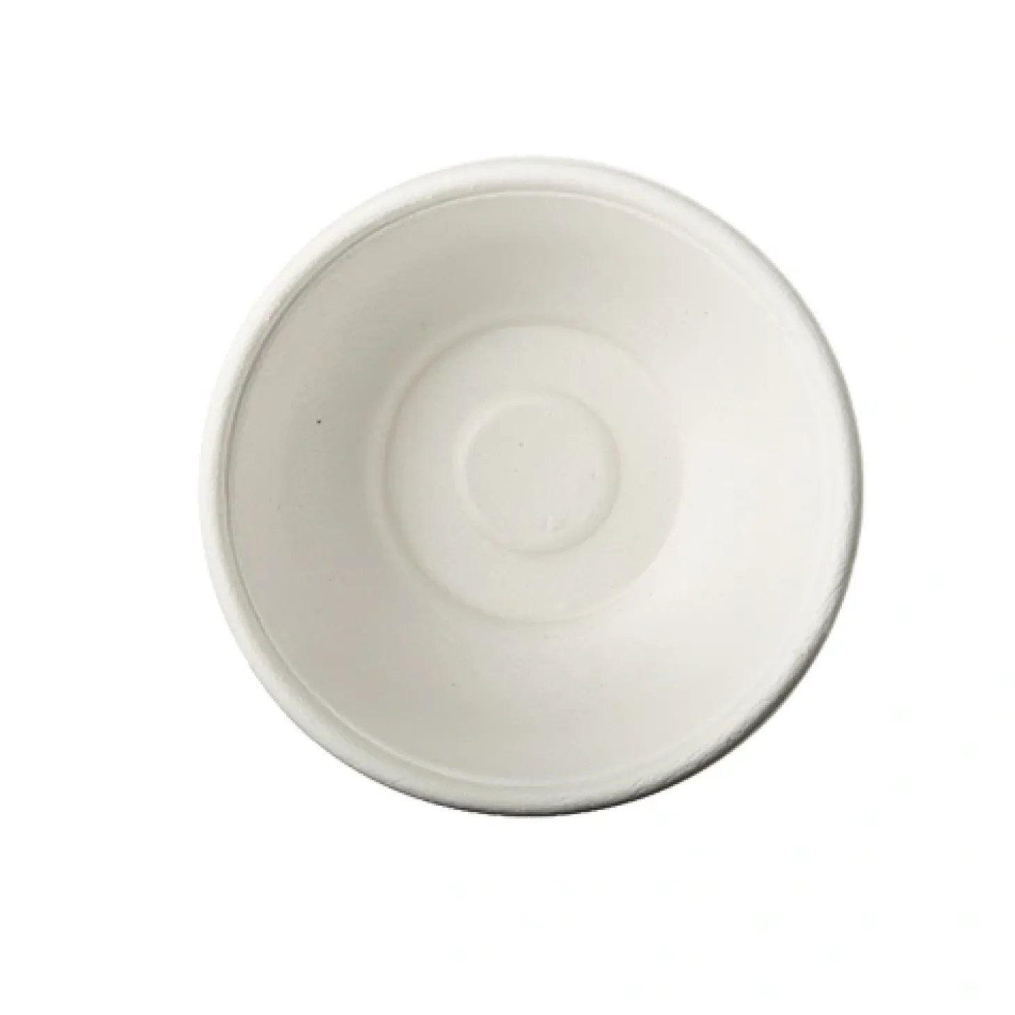 PAPSTAR Schalen, Zuckerrohr "pure" 200 ml Ø 11,2 cm, 4,2 cm weiß, 10 x 50 Stück