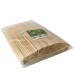 PAPSTAR Schaschlikspieße, Bambus "pure" Ø 3 mm, 25 cm, 10 x 1000 Stück