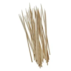 PAPSTAR Schaschlikspieße, Bambus "pure" Ø 3 mm, 25 cm, 20 x 250 Stück