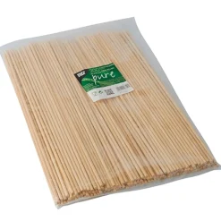 PAPSTAR Schaschlikspieße, Holz "pure" Ø 5 mm, 40 cm