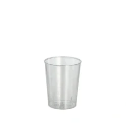PAPSTAR Schägner Gläser für Schnaps, PS 4 cl Ø 4,3 cm, 5,2 cm glasklar