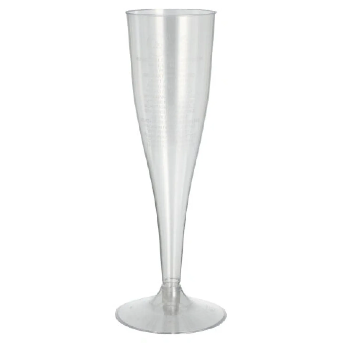 PAPSTAR Schägner Stiel-Gläser für Sekt, PS 0,1 l Ø 5 cm, 17,5 cm glasklar