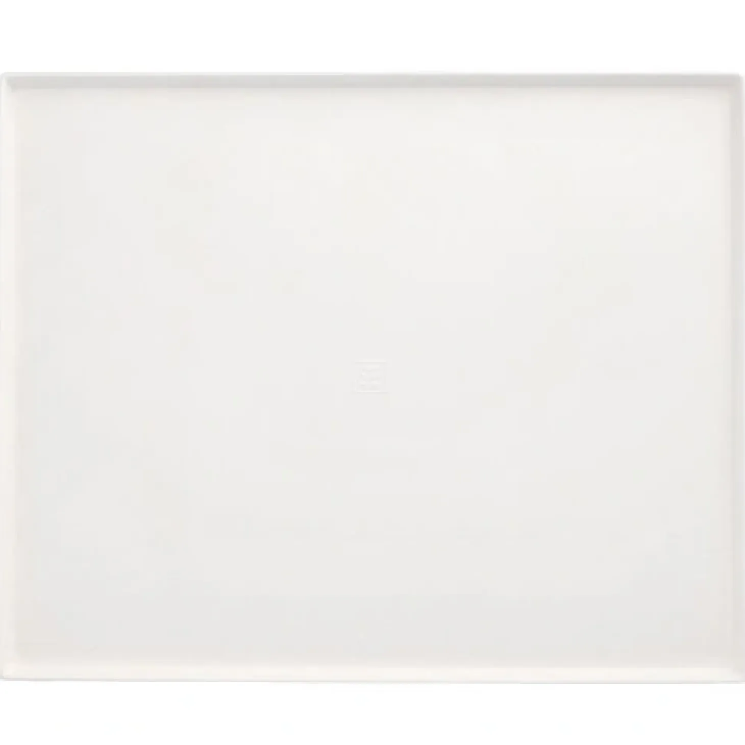 PAPSTAR Servierplatten, Zuckerrohr "pure" eckig 32,5 cm x 26,5 cm x 1 cm weiß "Cella"