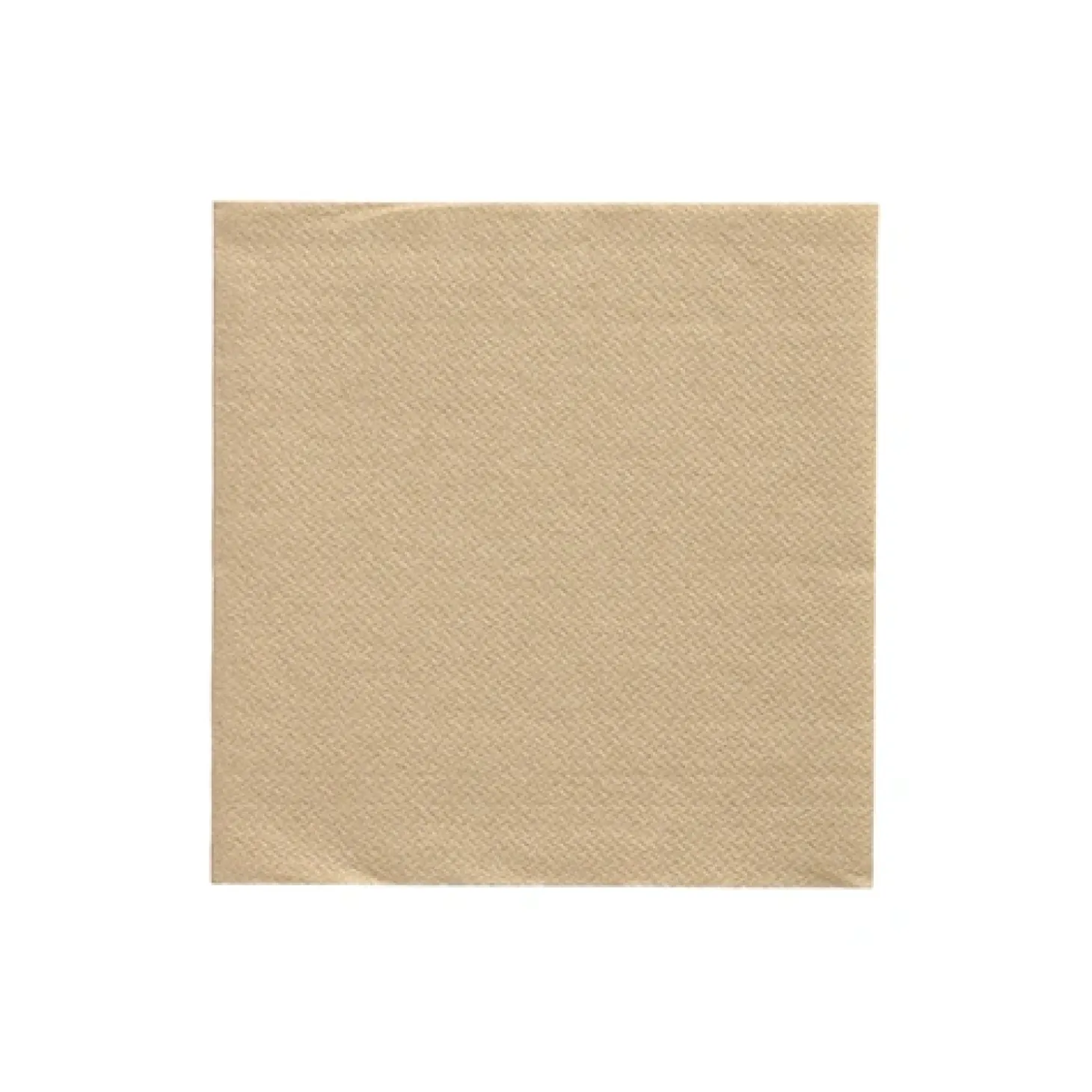 PAPSTAR Servietten "DAILY Collection" 1/4-Falz 24 cm x 24 cm sand, 20 x 20 Stück