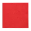 PAPSTAR Servietten "DAILY Collection" 1/4-Falz 32 cm x 32 cm rot, 6 x 150 Stück