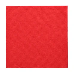 PAPSTAR Servietten "DAILY Collection" 1/4-Falz 32 cm x 32 cm rot, 14 x 50 Stück
