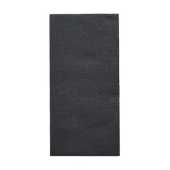 PAPSTAR Servietten "DAILY Collection" 1/8-Falz 32 cm x 32 cm schwarz