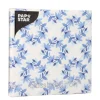 PAPSTAR Servietten, 3-lagig 1/4-Falz 33 cm x 33 cm "Blue Wreaths"