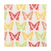 PAPSTAR Servietten, 3-lagig 1/4-Falz 33 cm x 33 cm "Butterflies"