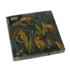 PAPSTAR Servietten, 3-lagig 1/4-Falz 33 cm x 33 cm "Leopard"
