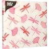 PAPSTAR Servietten, 3-lagig 1/4-Falz 40 cm x 40 cm rose "Ginko"