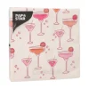 PAPSTAR Servietten, 3-lagig 1/4-Falz 33 cm x 33 cm "Aperitifs", 10 x 20 Stück