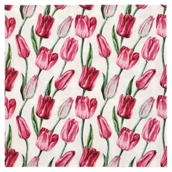 PAPSTAR Servietten, 3-lagig 1/4-Falz 33 cm x 33 cm "Tulip"