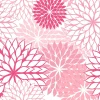 PAPSTAR Servietten, 3-lagig 1/4-Falz 40 cm x 40 cm rose "Floralies"