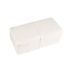 PAPSTAR Servietten, 2-lagig 1/4-Falz 24 cm x 24 cm weiß