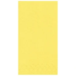 PAPSTAR Servietten, 3-lagig 1/8-Falz 33 cm x 33 cm gelb