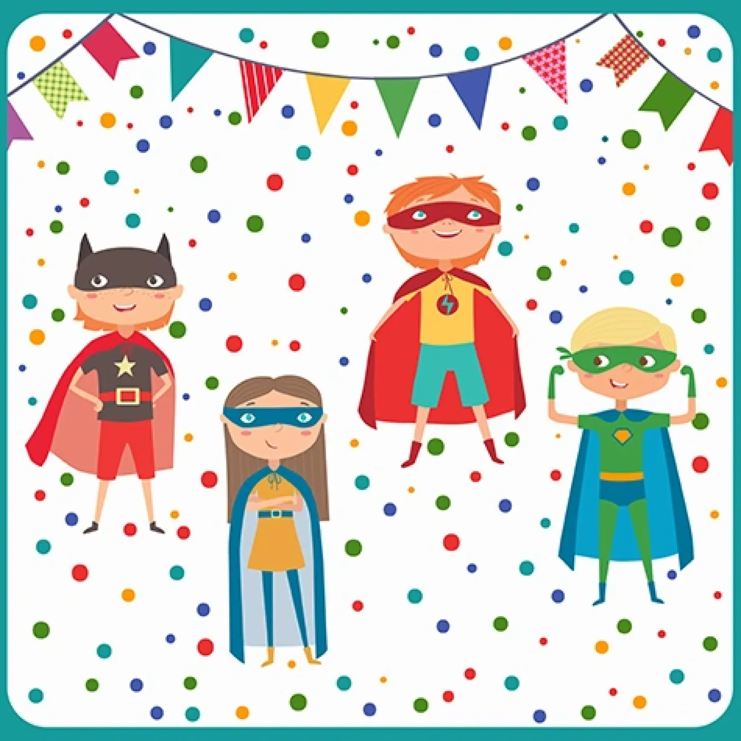 PAPSTAR Servietten, 3-lagig 1/4-Falz 33 cm x 33 cm "Superhero"