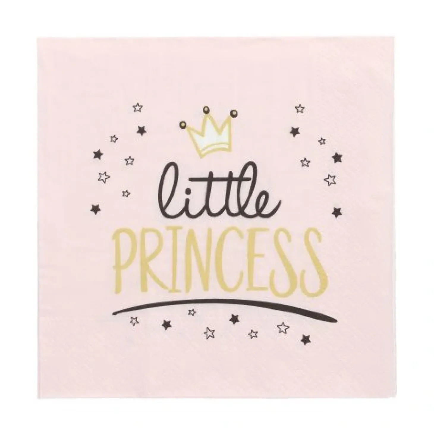 PAPSTAR Servietten, 3-lagig 1/4-Falz 33 cm x 33 cm "Little Princess"