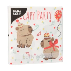 PAPSTAR Servietten, 3-lagig 1/4-Falz 33 cm x 33 cm