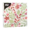 PAPSTAR Servietten, 3-lagig 1/4-Falz 33 cm x 33 cm "Leaves and Flowers", 10 x 20 Stück