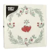 PAPSTAR Servietten, 3-lagig 1/4-Falz 33 cm x 33 cm "Berries"