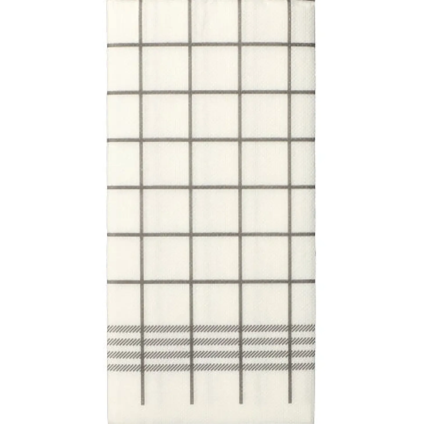 PAPSTAR Servietten, 2-lagig "PUNTO" 1/8-Falz 39 cm x 40 cm grau "Kitchen Towel" mikrogeprägt