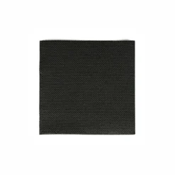 PAPSTAR Servietten, 2-lagig "PUNTO" 1/4-Falz 20 cm x 20 cm schwarz mikrogeprägt