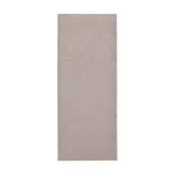 PAPSTAR Servietten "ROYAL Collection" 40 cm x 30 cm grau mit Besteckfalz