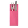 PAPSTAR Servietten "ROYAL Collection" 40 cm x 30 cm fuchsia mit Besteckfalz