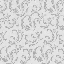 PAPSTAR Servietten "ROYAL Collection" 1/4-Falz 40 cm x 40 cm grau "Damascato"