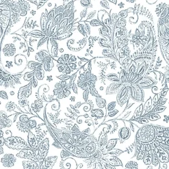 PAPSTAR Servietten "ROYAL Collection" 1/4-Falz 40 cm x 40 cm blau "Paisley"