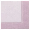 PAPSTAR Servietten "ROYAL Collection" 1/4-Falz 40 cm x 40 cm flieder "Linum", 8 x 20 Stück
