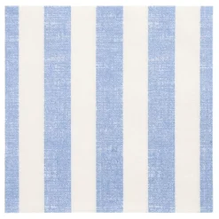PAPSTAR Servietten "ROYAL Collection" 1/4-Falz 40 cm x 40 cm blau "Lines", 8 x 20 Stück