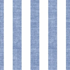 PAPSTAR Servietten "ROYAL Collection" 1/4-Falz 40 cm x 40 cm blau "Lines", 5 x 50 Stück