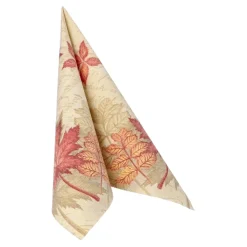 PAPSTAR Servietten "ROYAL Collection" 1/4-Falz 40 cm x 40 cm "Autumn Colours", 8 x 20 Stück