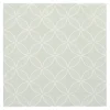 PAPSTAR Servietten "ROYAL Collection" 1/4-Falz 40 cm x 40 cm jadegrün "Circle Flowers", 8 x 20 Stück