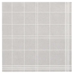 PAPSTAR Servietten "ROYAL Collection" 1/4-Falz 40 cm x 40 cm grau "Kitchen Craft", 8 x 20 Stück