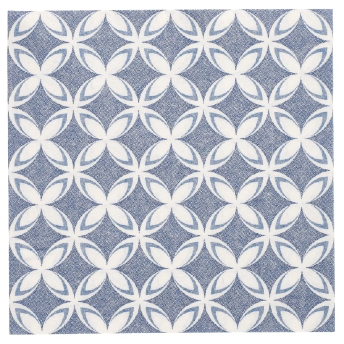 PAPSTAR Servietten "ROYAL Collection" 1/4-Falz 40 cm x 40 cm "Delft", 8 x 20 Stück