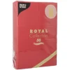 PAPSTAR Servietten "ROYAL Collection" 48 cm x 30 cm bordeaux mit Besteckfalz