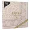 PAPSTAR Servietten "ROYAL Collection" 1/4-Falz 40 cm x 40 cm mocca "Ornaments", 8 x 20 Stück