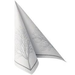 PAPSTAR Servietten "ROYAL Collection" 1/4-Falz 40 cm x 40 cm "Grief"