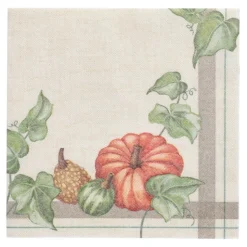 PAPSTAR Servietten "ROYAL Collection" 1/4-Falz 40 cm x 40 cm "Pumpkin"