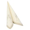 PAPSTAR Servietten "ROYAL Collection" 1/4-Falz 40 cm x 40 cm gold "Festivities", 8 x 20 Stück