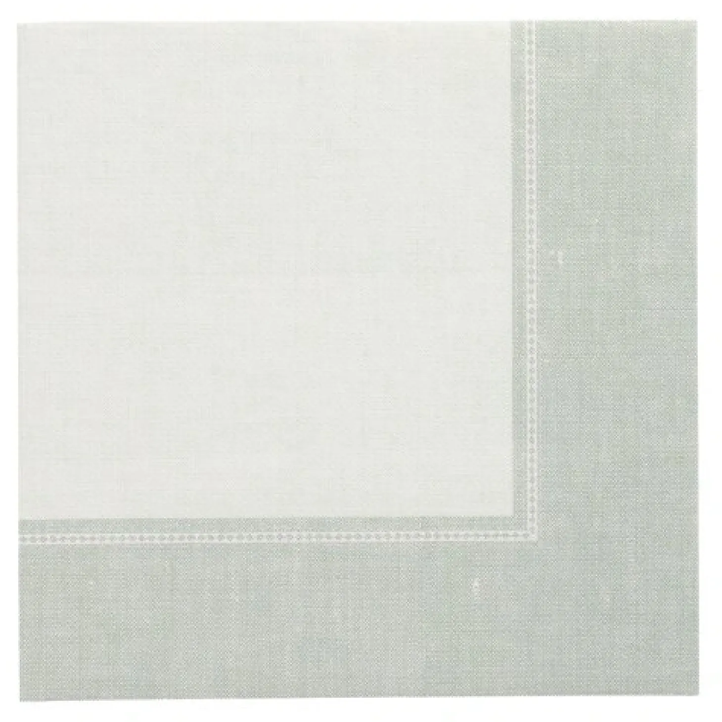 PAPSTAR Servietten "ROYAL Collection" 1/4-Falz 40 cm x 40 cm jadegrün "Linum", 8 x 20 Stück