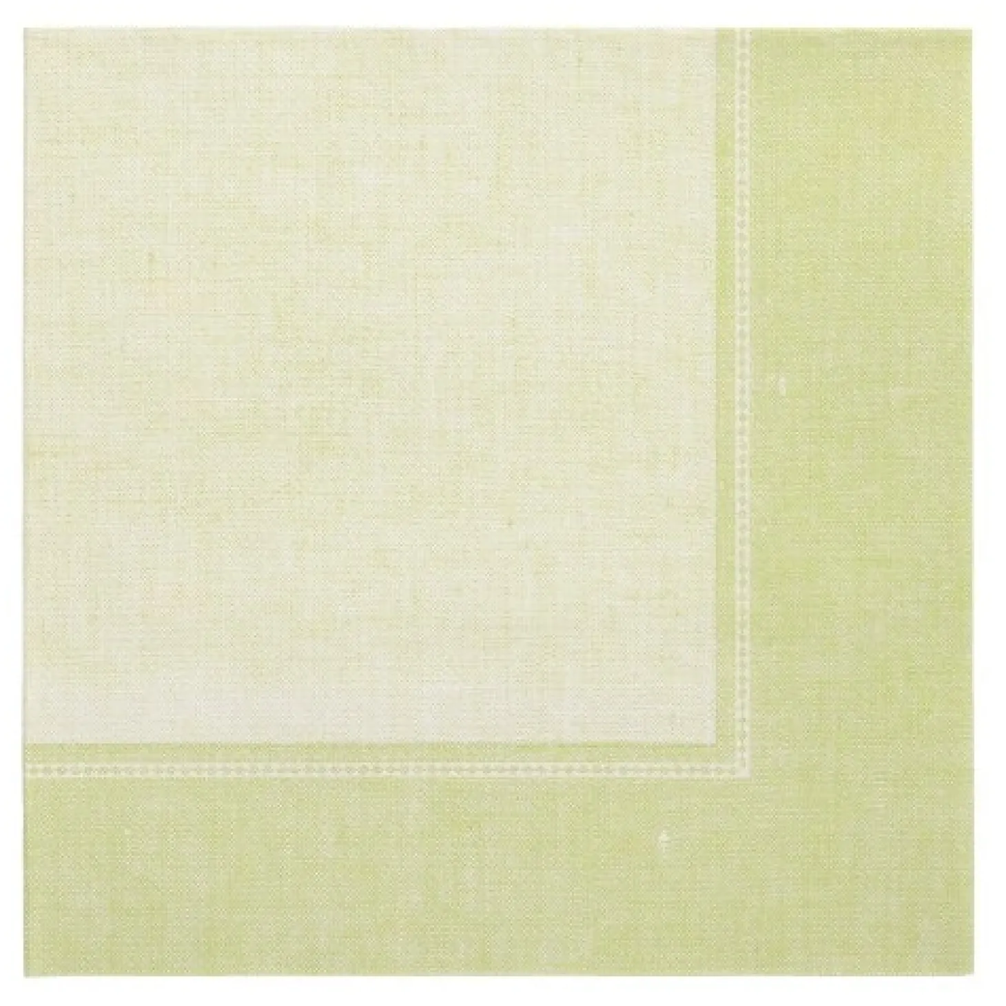 PAPSTAR Servietten "ROYAL Collection" 1/4-Falz 40 cm x 40 cm hellgrün "Linum", 8 x 20 Stück