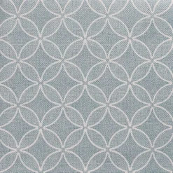 PAPSTAR Servietten "ROYAL Collection" 1/4-Falz 40 cm x 40 cm arktikblau "Circle Flowers"