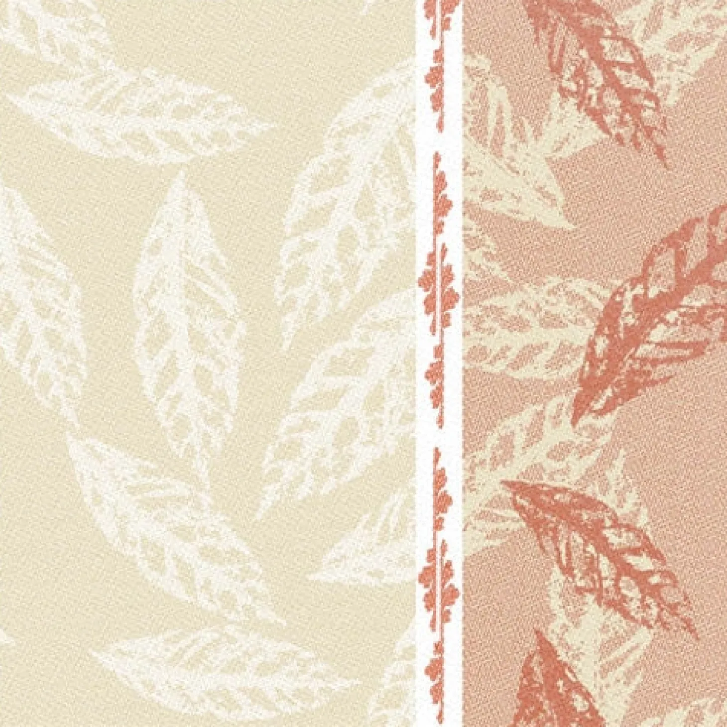 PAPSTAR Servietten "ROYAL Collection" 1/4-Falz 40 cm x 40 cm rot "Autumn"