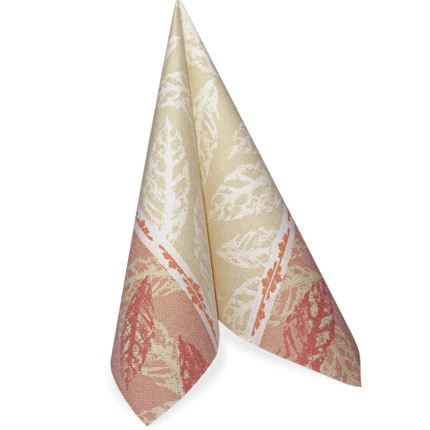 PAPSTAR Servietten "ROYAL Collection" 1/4-Falz 40 cm x 40 cm rot "Autumn"