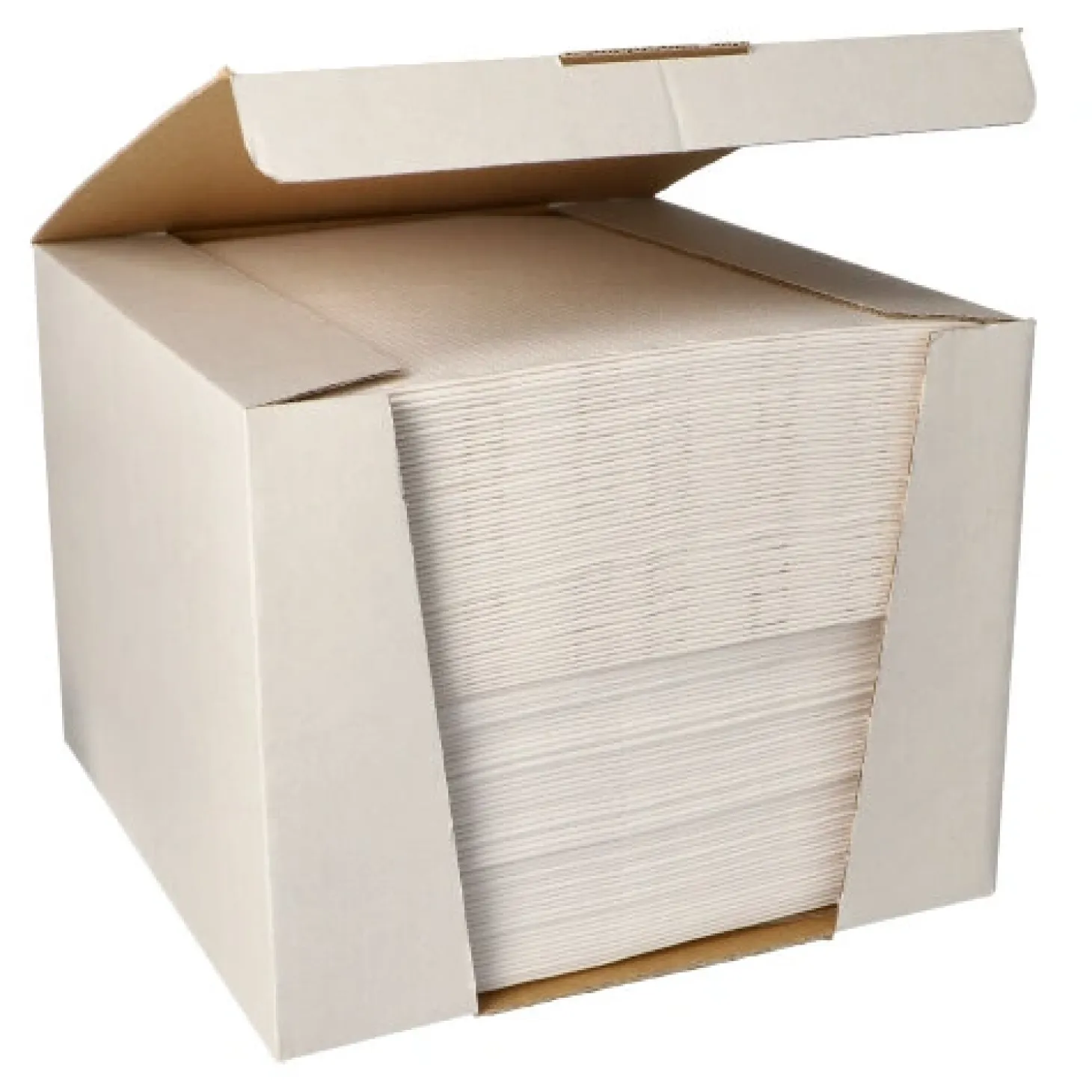 PAPSTAR Servietten "ROYAL Collection" 1/4-Falz 40 cm x 40 cm weiß, 100 Stück